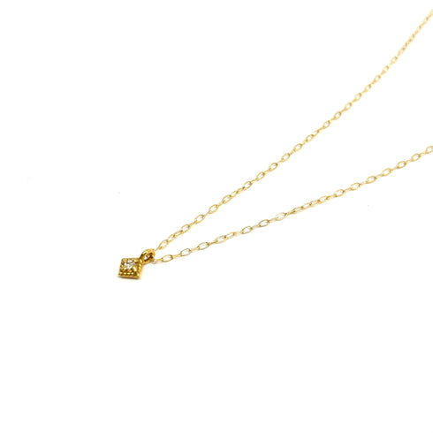 Necklace K18イエローゴールド ダイヤモンド ネックレス EP-309